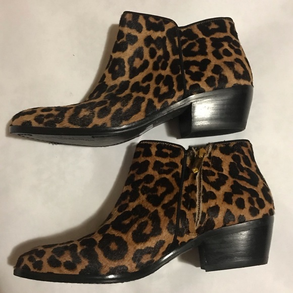 sam edelman cheetah booties